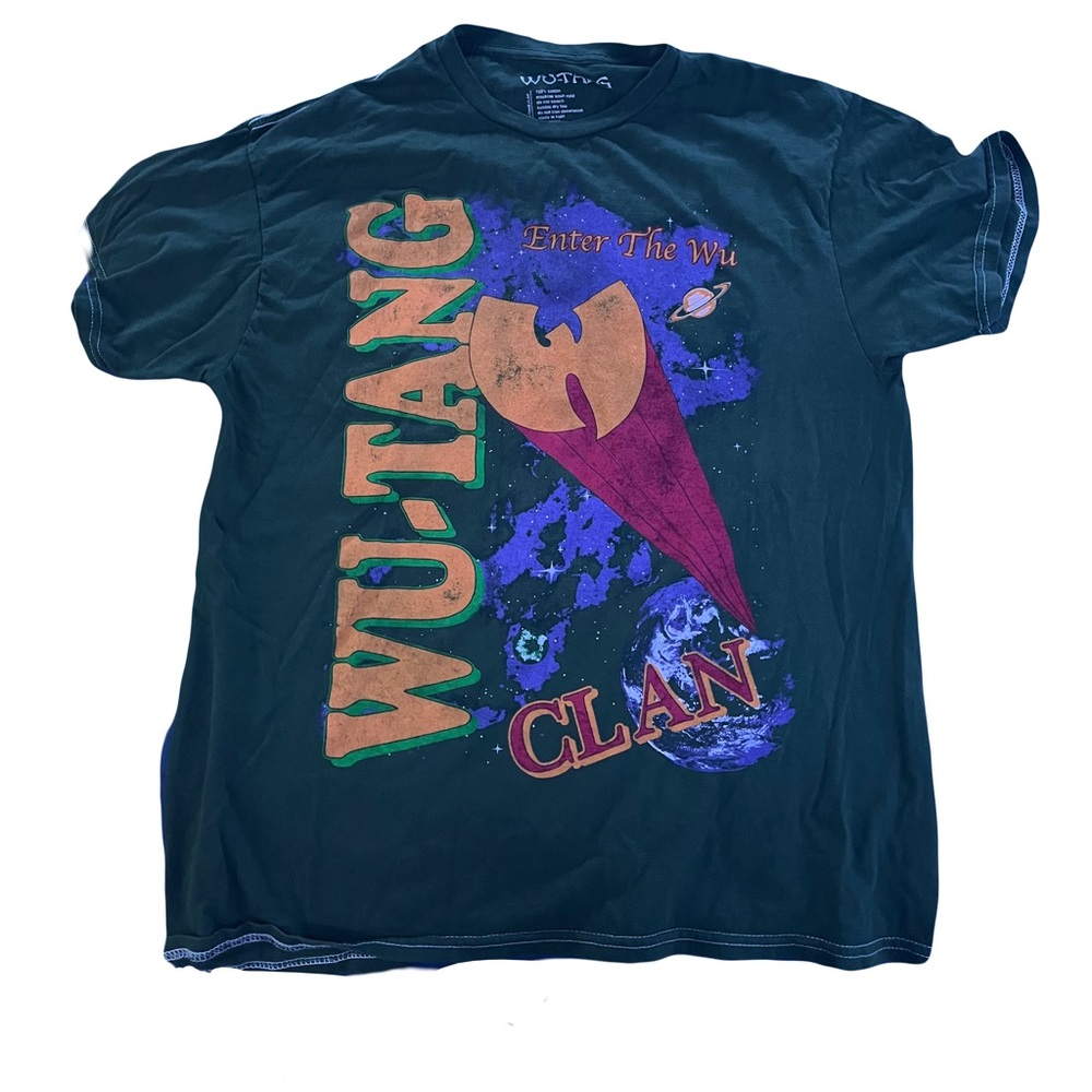 wu tang graphic tee shirt